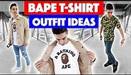How To Style: Bape T-Shirts