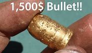 Making and Shooting a solid 24k Gold Bullet
