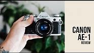 Canon AE-1 Review - The perfect beginner 35mm film camera
