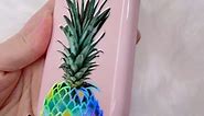 iPhone 6.6s iPhone 7 iPhone 8 Case Holo Pink Pineapple