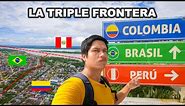 Viajé a la lejana TRIPLE FRONTERA Perú, Colombia y Brasil, el Corazón de la SELVA AMAZÓNICA