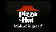 Pizza Hut Cheese Lovers' Pizza Commercial (1987)