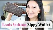 LOUIS VUITTON ZIPPY WALLET - Review, Wear and Tear and WIMB | LuxMommy