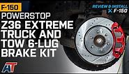 2012-2018 F-150 PowerStop Z36 Extreme Truck and Tow 6-Lug Brake Rotor Review & Install