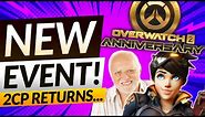 FREE CREDITS? 2CP IS BACK?! - 2023 Anniversary Event - New Overwatch 2 Update Guide