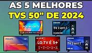 Guia das 5 Melhores TVs de 50 Polegadas para 2024: Saiba Qual a Melhor!