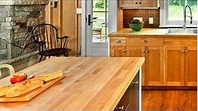 70 Wood Kitchen Countertop Ideas