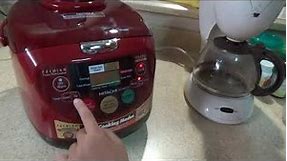 Hitachi Rice Cooker - Cooking Rice