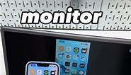 Portable monitor as iPhone external monitor