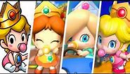 Evolution of Baby Nintendo Princesses (2005 - 2018)