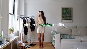 pinterest inspired outfits (recreating spring looks, coastal cowboy, european summer outfits)