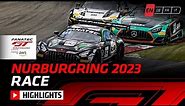 Race Highlights | Nurburgring 2023 | Fanatec GT World Challenge Europe Powered by AWS