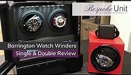 Barrington Single & Double Watch Winders Review