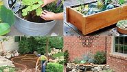 12 Best Easy DIY Pond Ideas For Garden & Patio