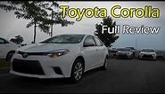 2015 / 2016 Toyota Corolla LE: Full Review