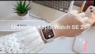 Starlight Apple Watch SE 2 unboxing (2nd Gen.) + set up