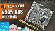 Topton N305 NAS Motherboard Review - KING OF POWER VS EFFICIENCY?