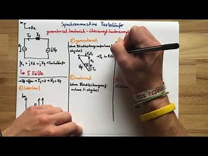 Synchronous machine overexcited/underexcited - generator/motor (turbo rotor) | Electrical enginee...