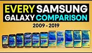 Every Samsung Galaxy S Comparison 2019!