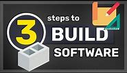 3 Key Steps to Building Software Applications