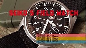 Review: Seiko 5 Field Watch SNZG15J1 Military Automatic "Outstanding $100 Wristwatch"