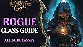Baldur's Gate 3 Rogue Guide - All Subclasses (Thief, Arcane Trickster, Assassin)