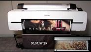 Epson SureColor P10000 Production Printing Video