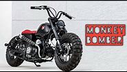 HONDA Monkey Bomber | Bobber Build Custom by K-Speed