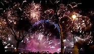 The Best Full London 2012 New Years Eve Fireworks in HD