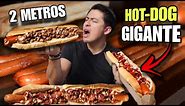 EL RETO de "LOS PERRINES" que NADIE HA LOGRADO🌭 | **Come Hot-Dog de 2 Metros y Gana $2,500 🇲🇽🔥