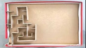 Diy : un labyrinthe en carton