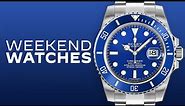 Rolex Submariner "Smurf" White Gold Reviewed: Men's Watches For Holiday Shopping 2020