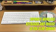 TopMate Wireless Keyboard and Mouse Ultra Slim Combo Review & Test