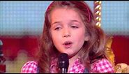 Erza, 8 years old, sings "La vie en rose" by Edith Piaf - Final 2014 - France's Got Talent 2014