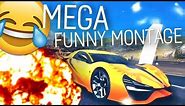 MEGA ASPHALT 8 FUNNY MONTAGE (Funny Moments and Stunts)