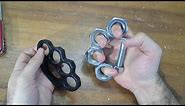 DIY Brass Knuckles with Nuts and 1 Screw