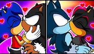 SONICA & SHADINA KISSED WEREHOG SONIC & WEREHOG SHADOW!! - [Sonic Comic Dub Compilation]
