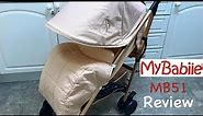 MyBabiie MB51 Stroller | Honest Review | Rose Gold and Blush 2020