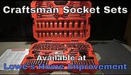 Craftsman Mechanic's Socket Set: Available at Lowe's