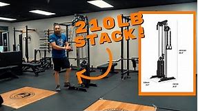 210lb Stack Cable Tower | BELLS OF STEEL