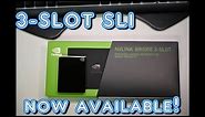 RTX3090 3-Slot SLI now available!