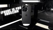 iPhone 15 Pro Unboxing & First Look!! Black Titanium, Should I Have Gotten Natural Titanium??