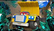 Truk Pertambangan-Carl Si Truk Super 🚚 ⍟ truk kartun untuk anak-anak l Indonesian Cartoons for Kids