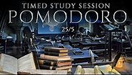Defense Against the Dark Arts 📚 POMODORO Study Session 25/5 - Harry Potter Ambience 📚 Focus & Study