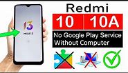 Redmi 10/ 10a FRP UNLOCK (without pc) - 100% Working New Method (MIUI 13 )