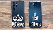 Samsung Galaxy S23 Ultra vs iPhone 14 Plus