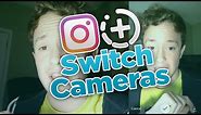How To Switch Cameras Whilst Recording Video On Instagram Stories - Instagram Stories Switch Cameras