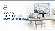Dell Guide to USB-C and Thunderbolt | How to Fix Issues (Official Dell Tech Support)