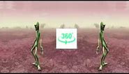 Dame Tu Cosita Green Alien Dance 360 VR Video