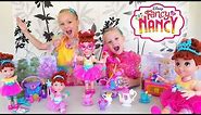 Opening Fancy Nancy Fantastique Toys! Baldi Basics Steals Our New Disney Toys!!!